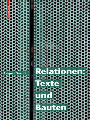 cover image of Relationen